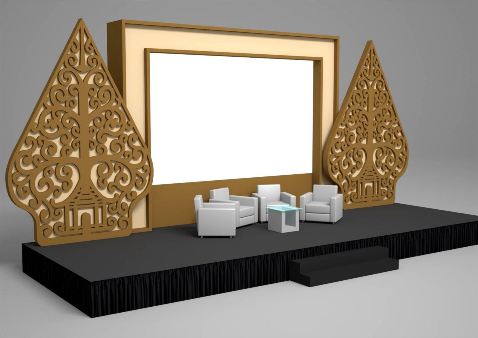 Backdrop Event Talkshow