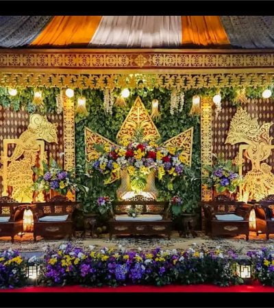 Dekorasi Backdrop Wayang Jogja