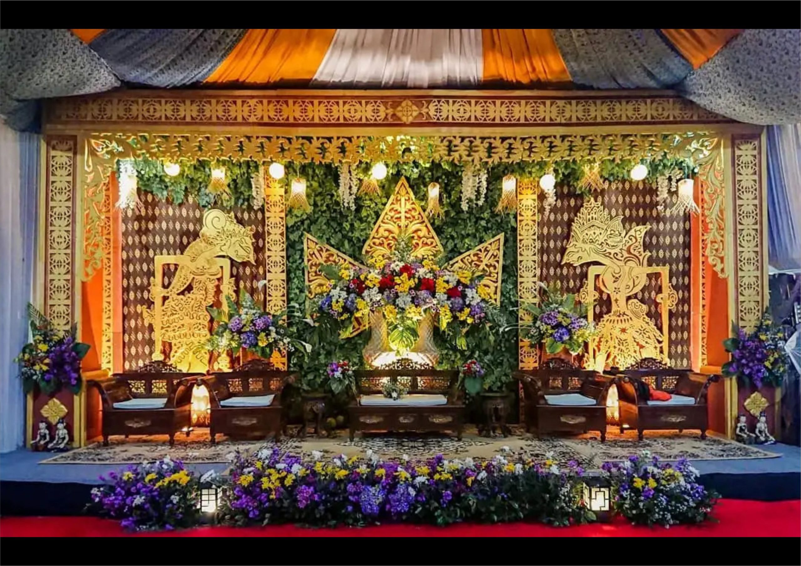 Dekorasi Backdrop Wayang Jogja