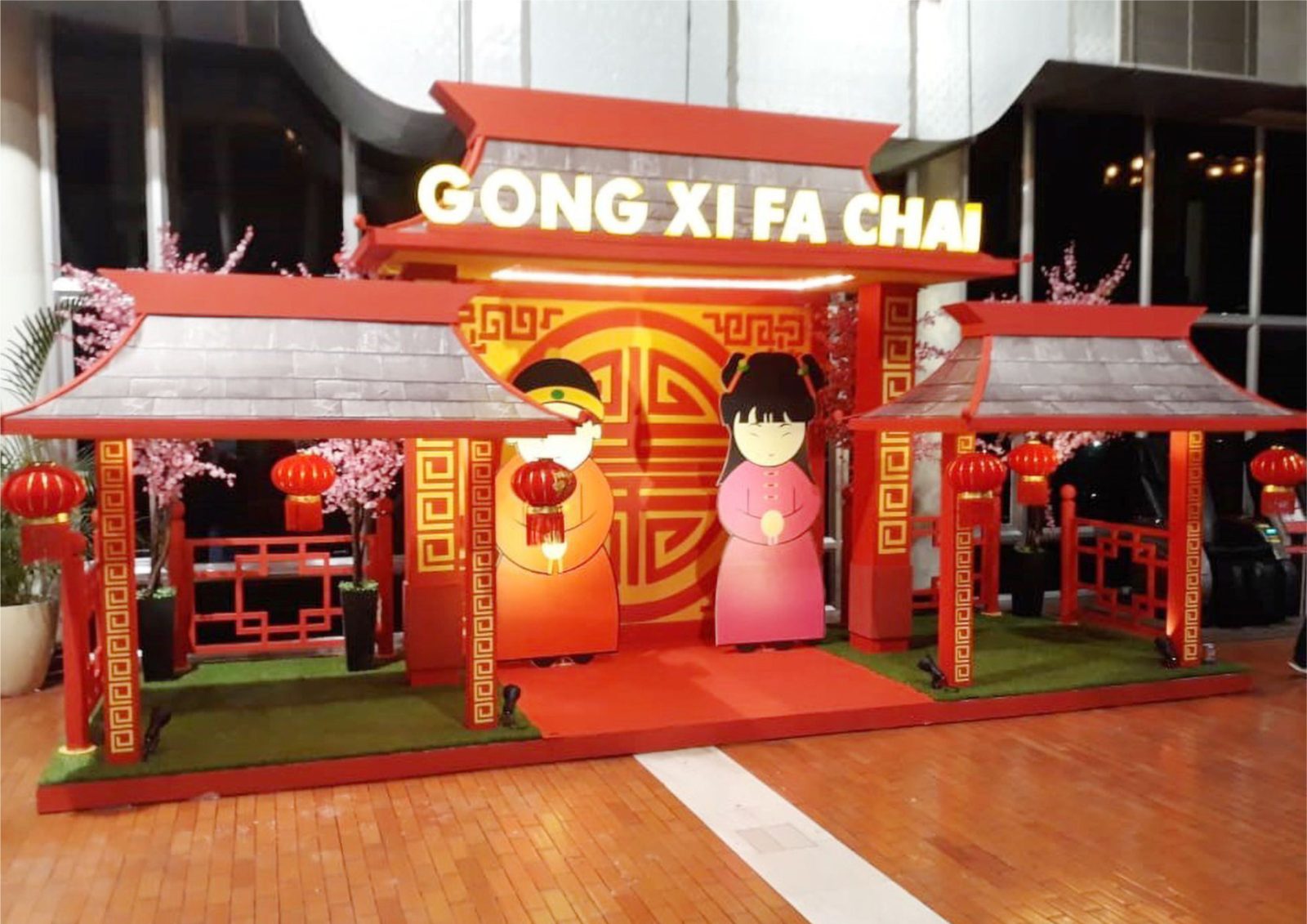 Dekorasi Tema Imlek Jogja