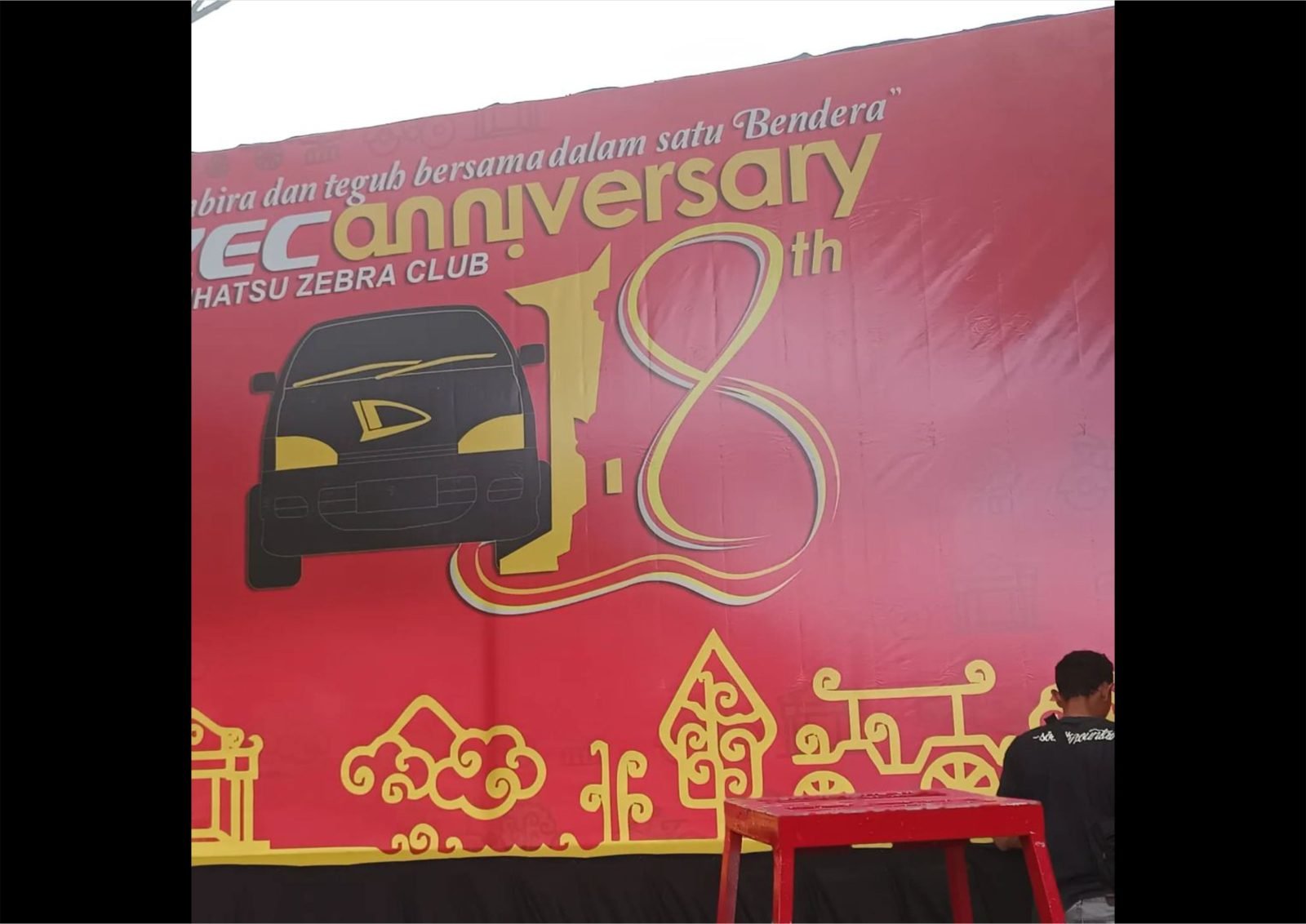 Dekorasi Backdrop Panggung