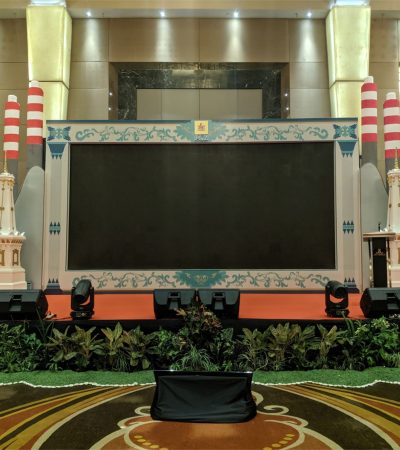 Backdrop Dekor LED Screen Jogja