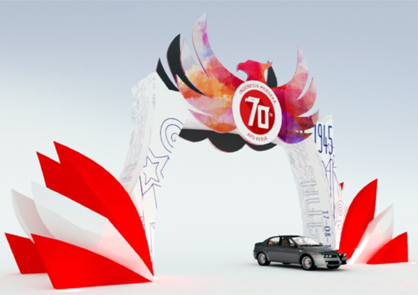 Desain Gate Event Jogja