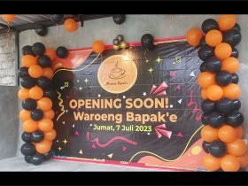 Jasa Dekorasi Balon untuk Opening Waroeng Bapake