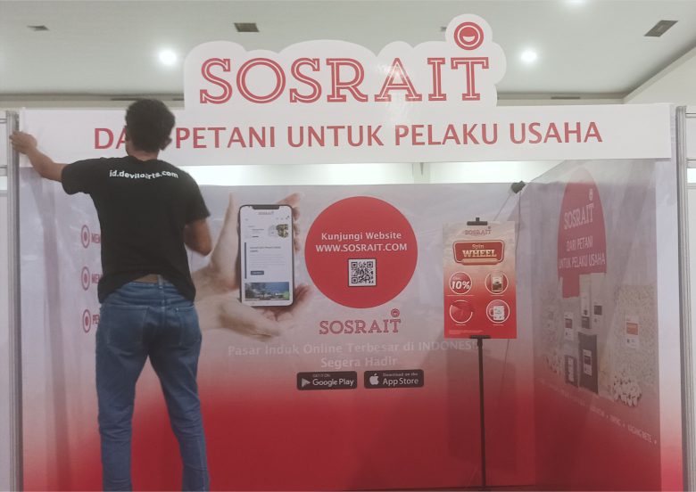 Backdrop Stand SOSRAIT Event Pameran
