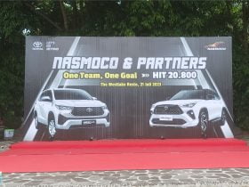 Jasa Sewa Backdrop Event Nasmoco dan Partners