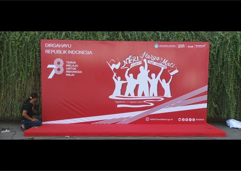 Photobooth HUT RI LLDIKTI Yogyakarta