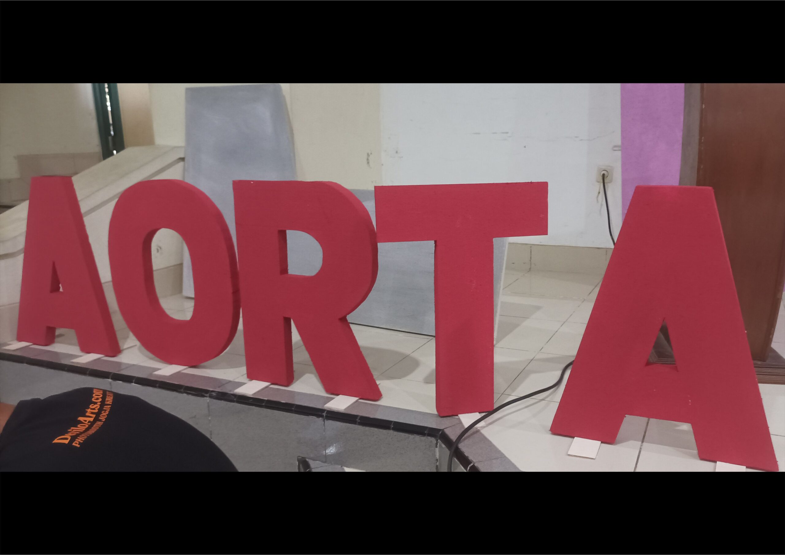 Buat Tulisan 3D Jogja