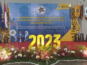 Panggung dan Backdrop Poltekkes BSI Yogyakarta