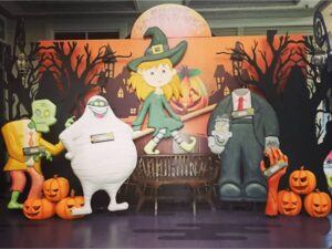 Jasa Backdrop Halloween di Jogja by Devilo Arts