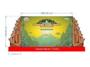 Jasa Cetak dan Desain Backdrop Event by Devilo Arts