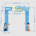 Jasa Cetak dan Desain Backdrop Event by Devilo Arts