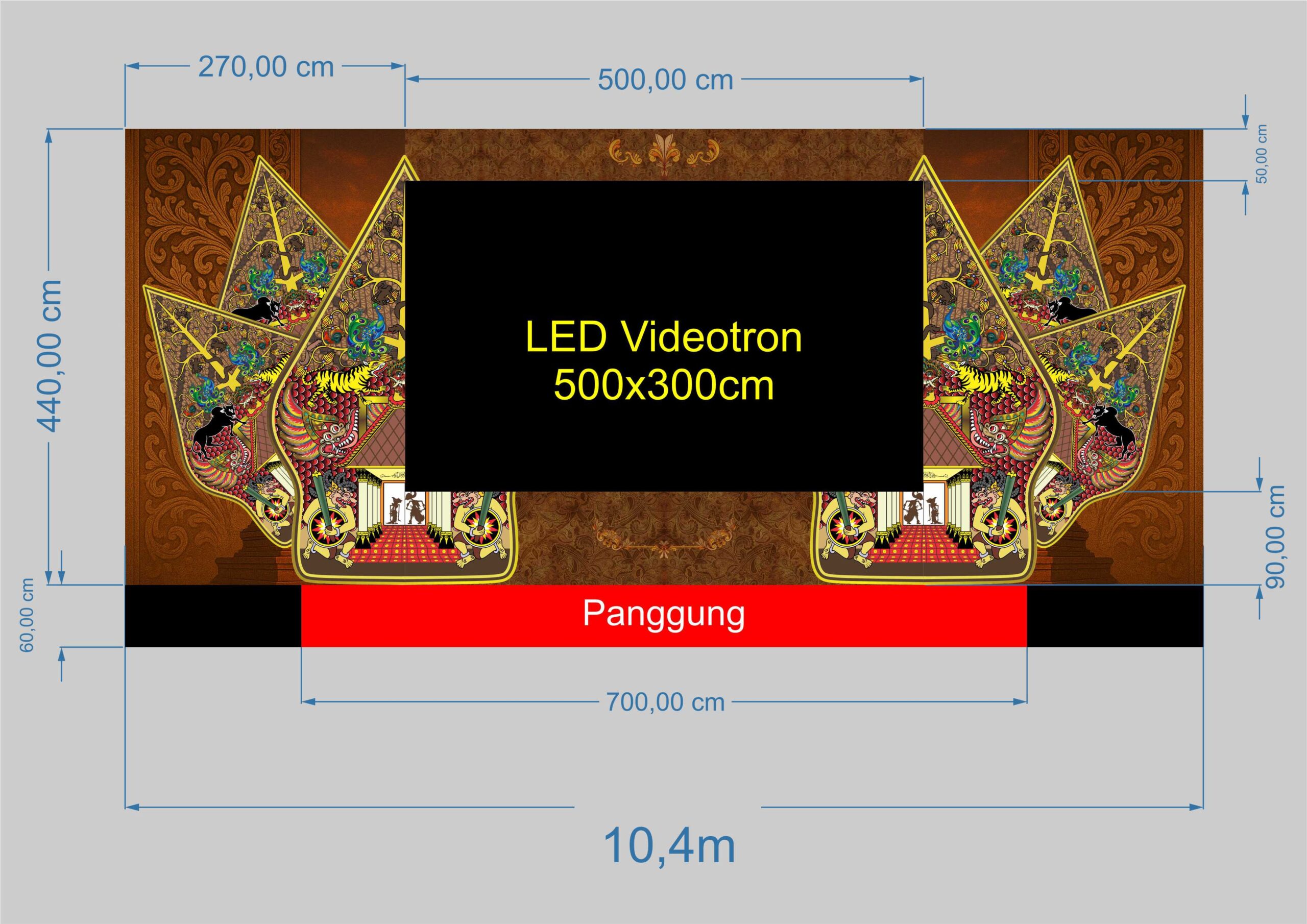 Jasa Cetak dan Desain Backdrop Event by Devilo Arts