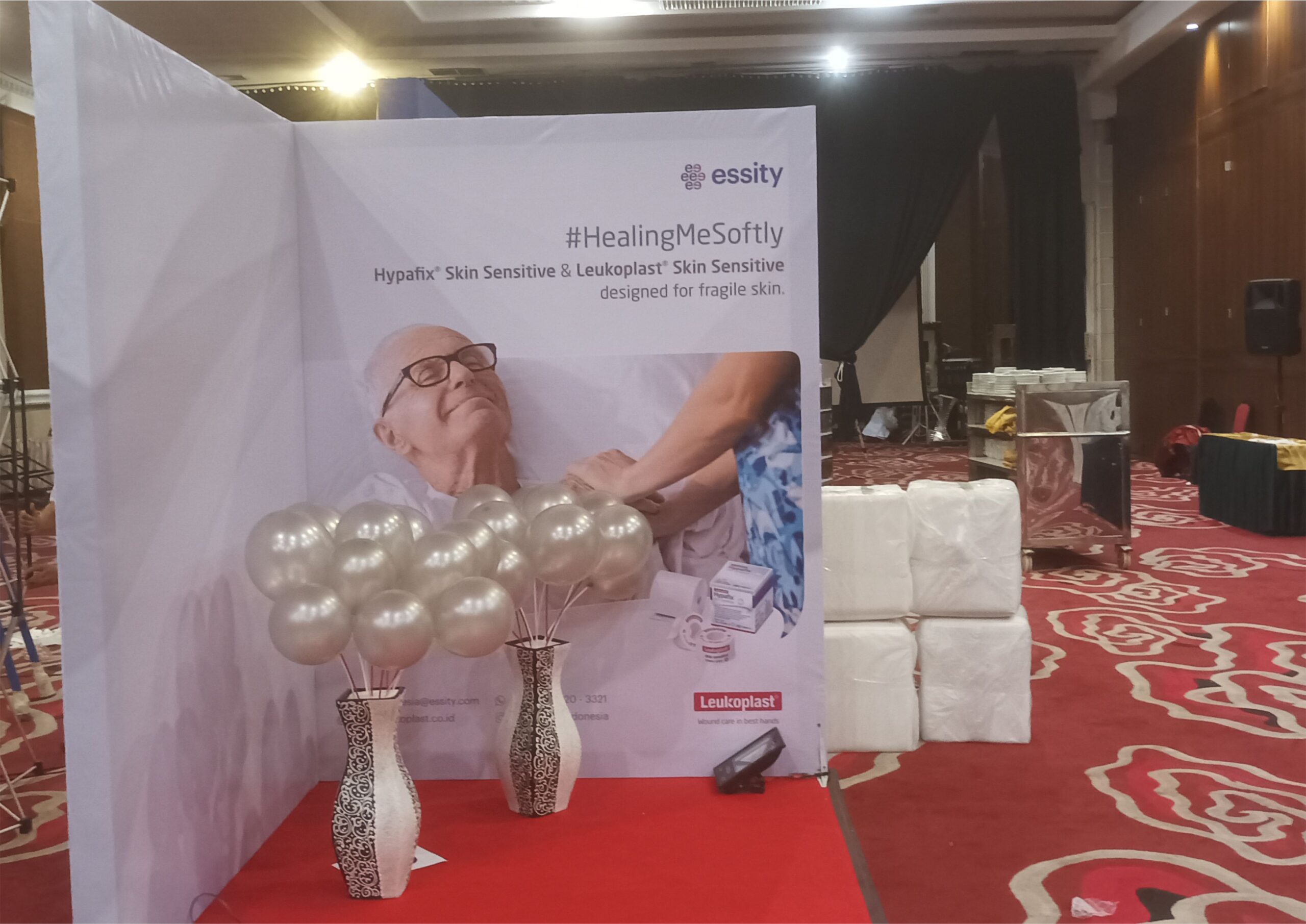 Booth Event Essity di Rich Hotel Jogja