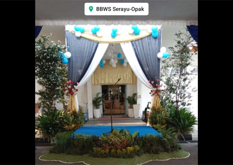 Dekorasi Bunga Kain Balon Serayu Opak Jogja
