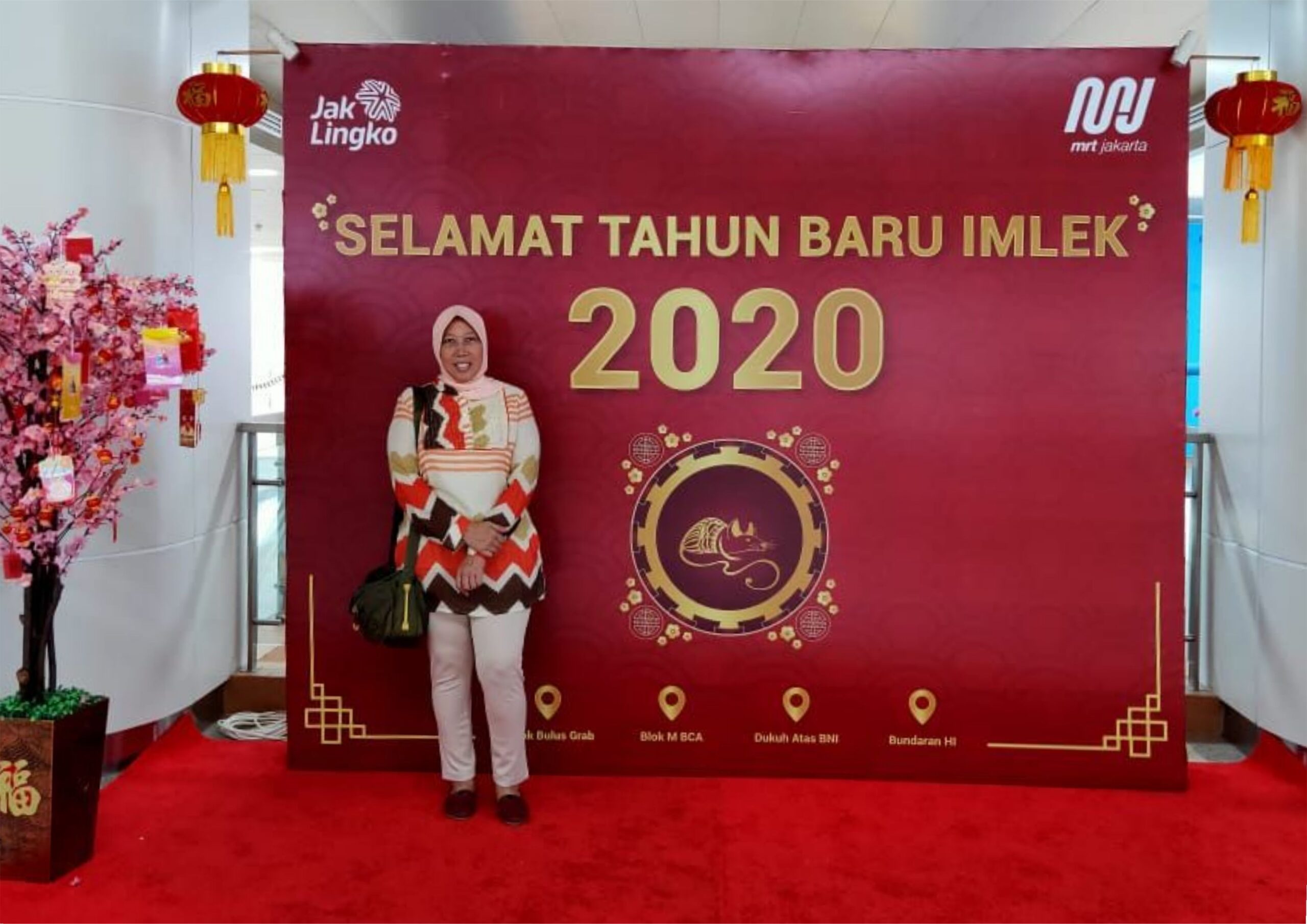 Jasa Backdrop Imlek Jogja