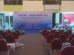 Backdrop Bazaar Ohana di UKDW Jogja