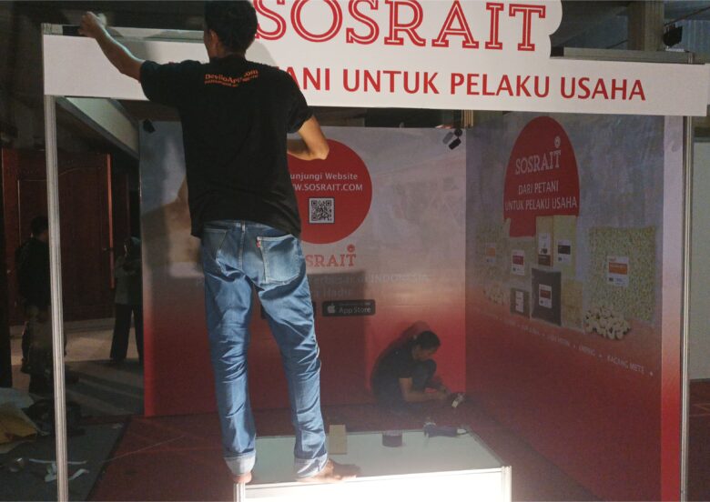 Dekorasi Backdrop Stand Sosrait Part 2