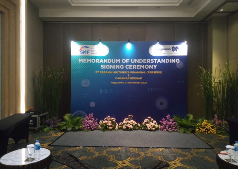 PT Sarana Multigriya Finansial Backdrop Jogja