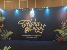 Aloha Night Backdrop Event Jogja