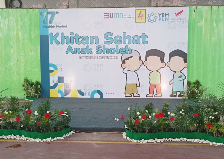 Khitan Anak Backdrop Event Jogja