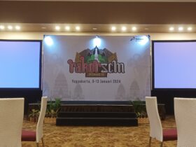 Pertamina EP Cepu Backdrop Event Jogja