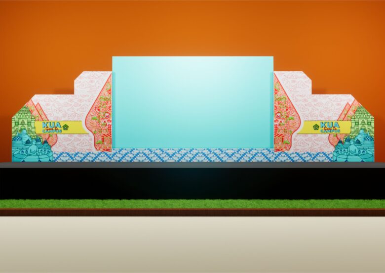 KUA Goes to Campus Backdrop Photobooth