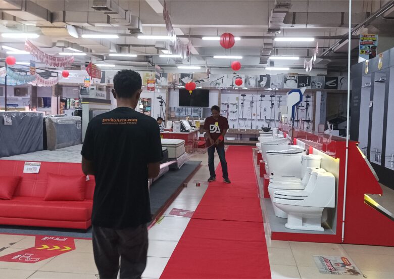Karpet Merah Jalan Tamu VIP