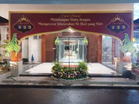 BBWS Serayu Opak Dekorasi Halal Bihalal