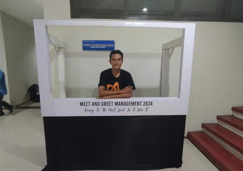 Frame Photobooth Event Kampus Atmajaya Jogja