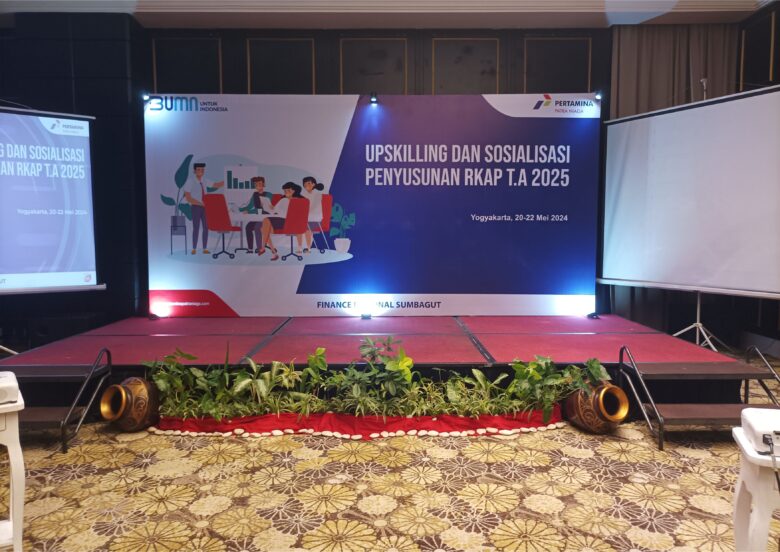 Jasa Backdrop Jogja Event Pertamina