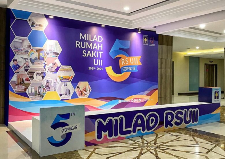 RSUII Backdrop Event Milat Rumah Sakit Jogja