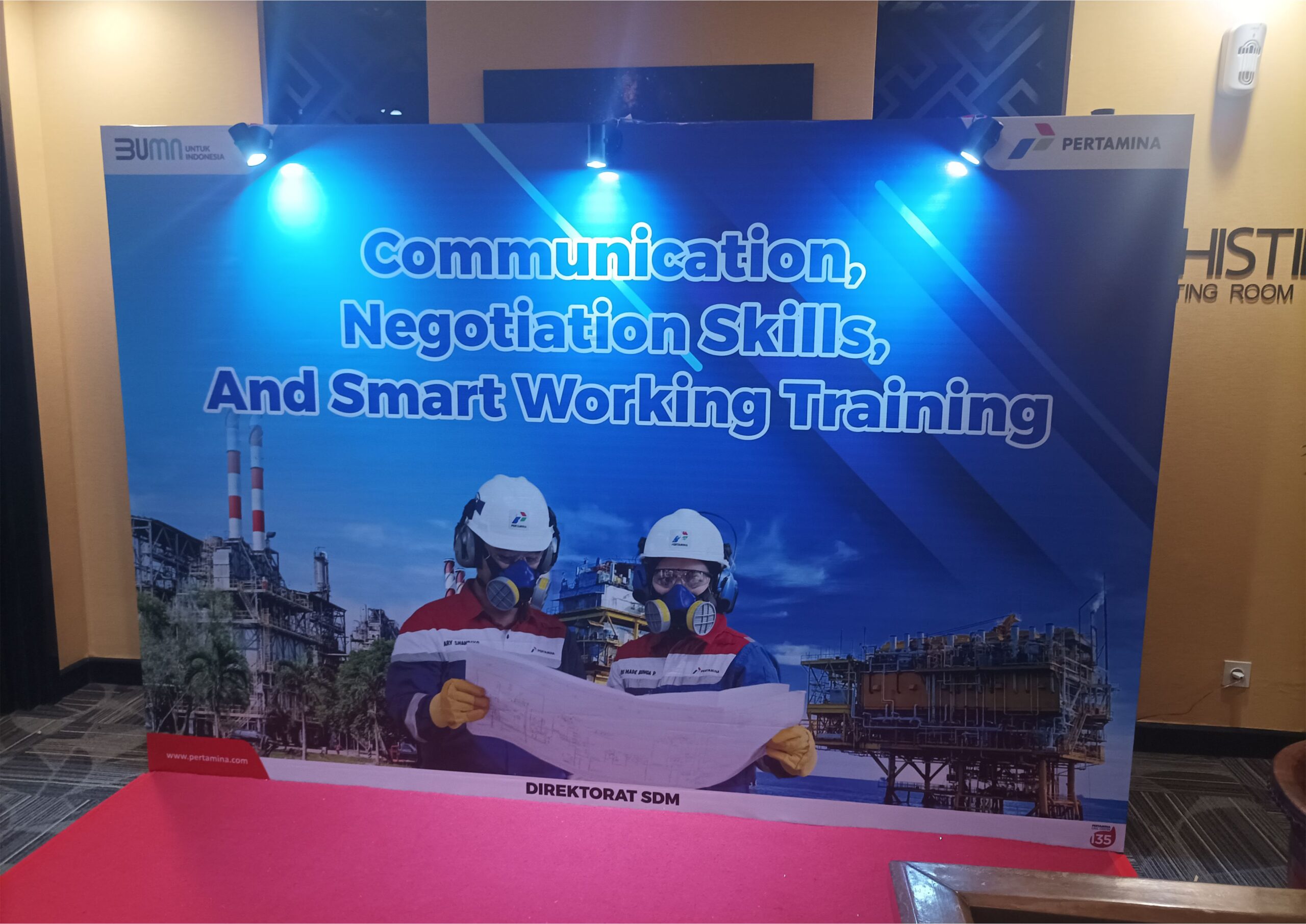 Smart Working Training Event Pertamina