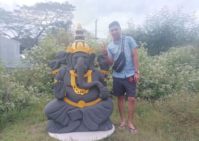 Styrofoam Karakter Ganesha 3D Jogja
