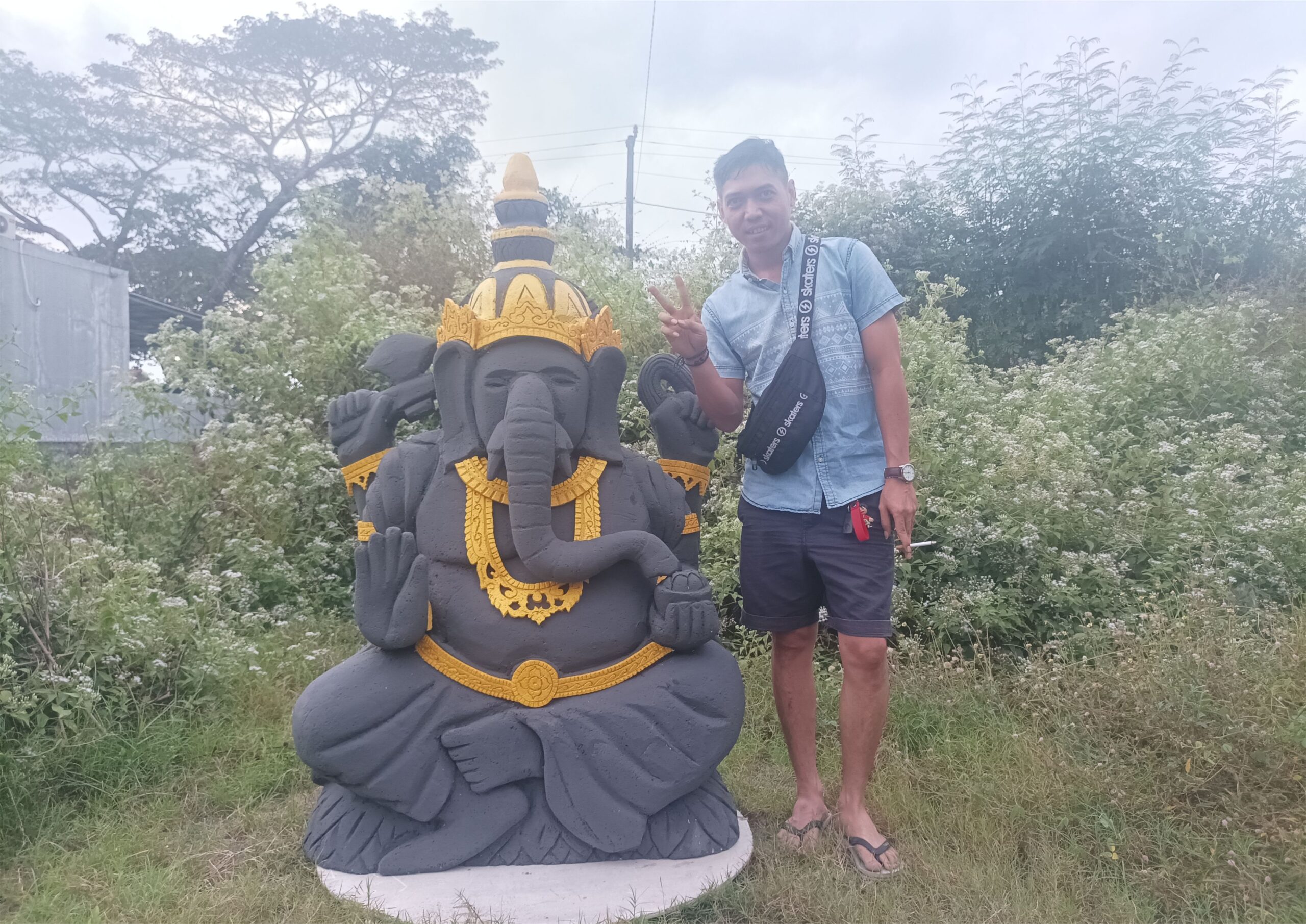 Styrofoam Karakter Ganesha 3D Jogja
