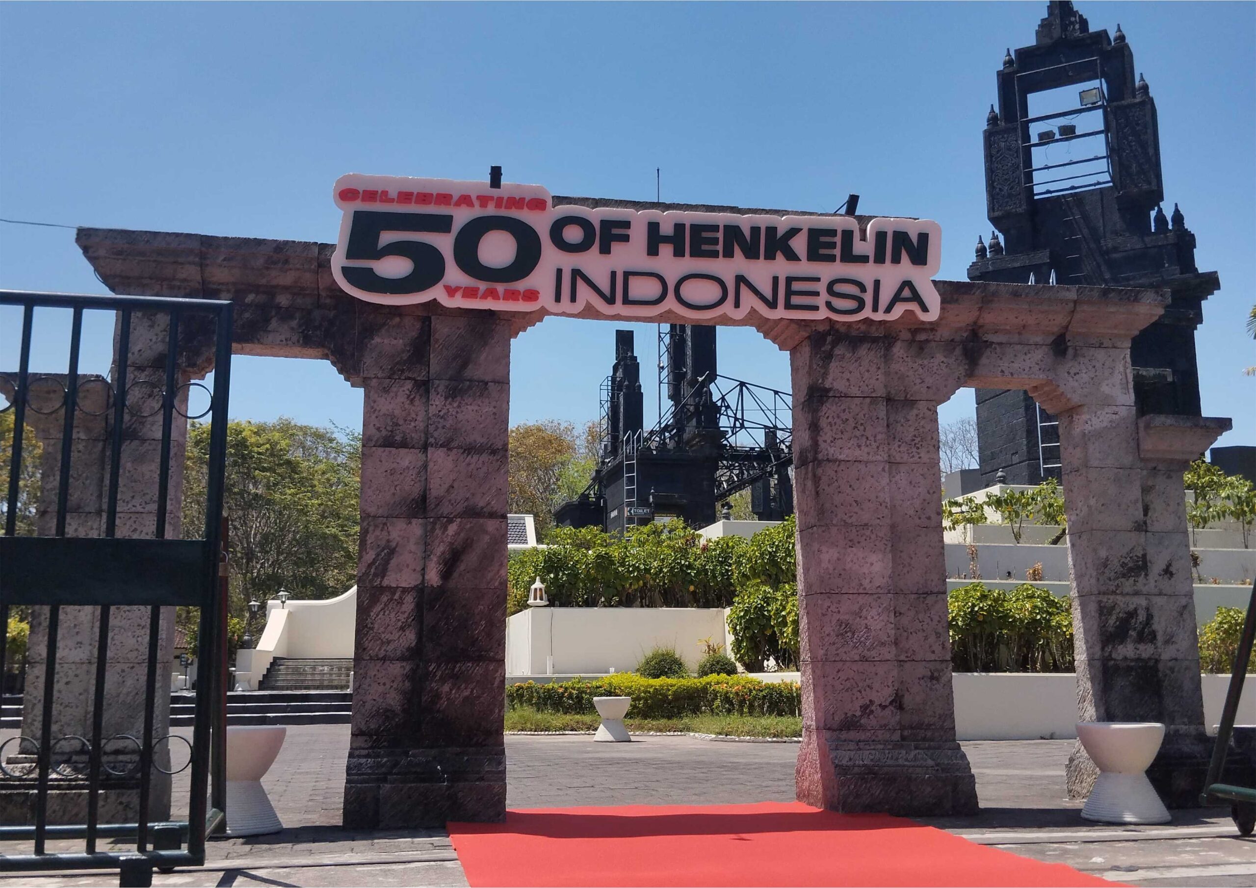 Jasa Backdrop Jogja by Devilo Arts 90 Gate Event Anniversarry Henkel 04