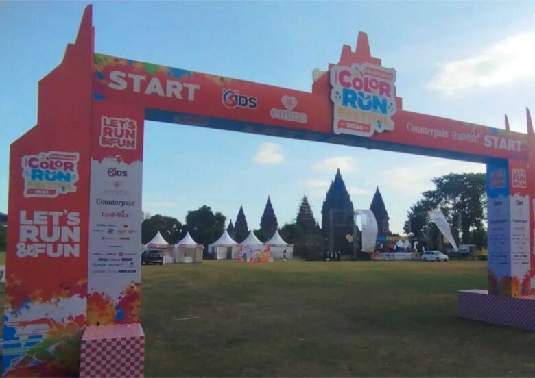 Jasa Pembuatan Gate Start Finish Jogja