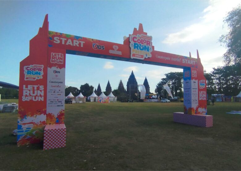 Jasa Pembuatan Gate Start Finish Jogja