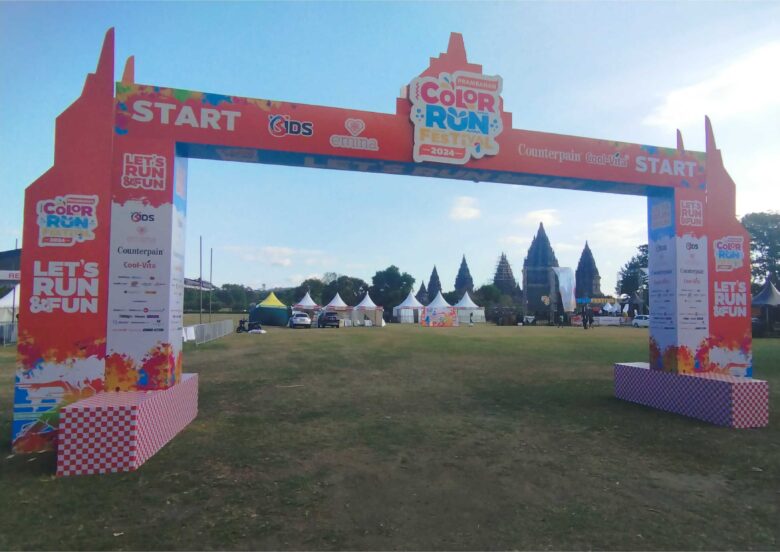 Jasa Pembuatan Gate Start Finish Jogja
