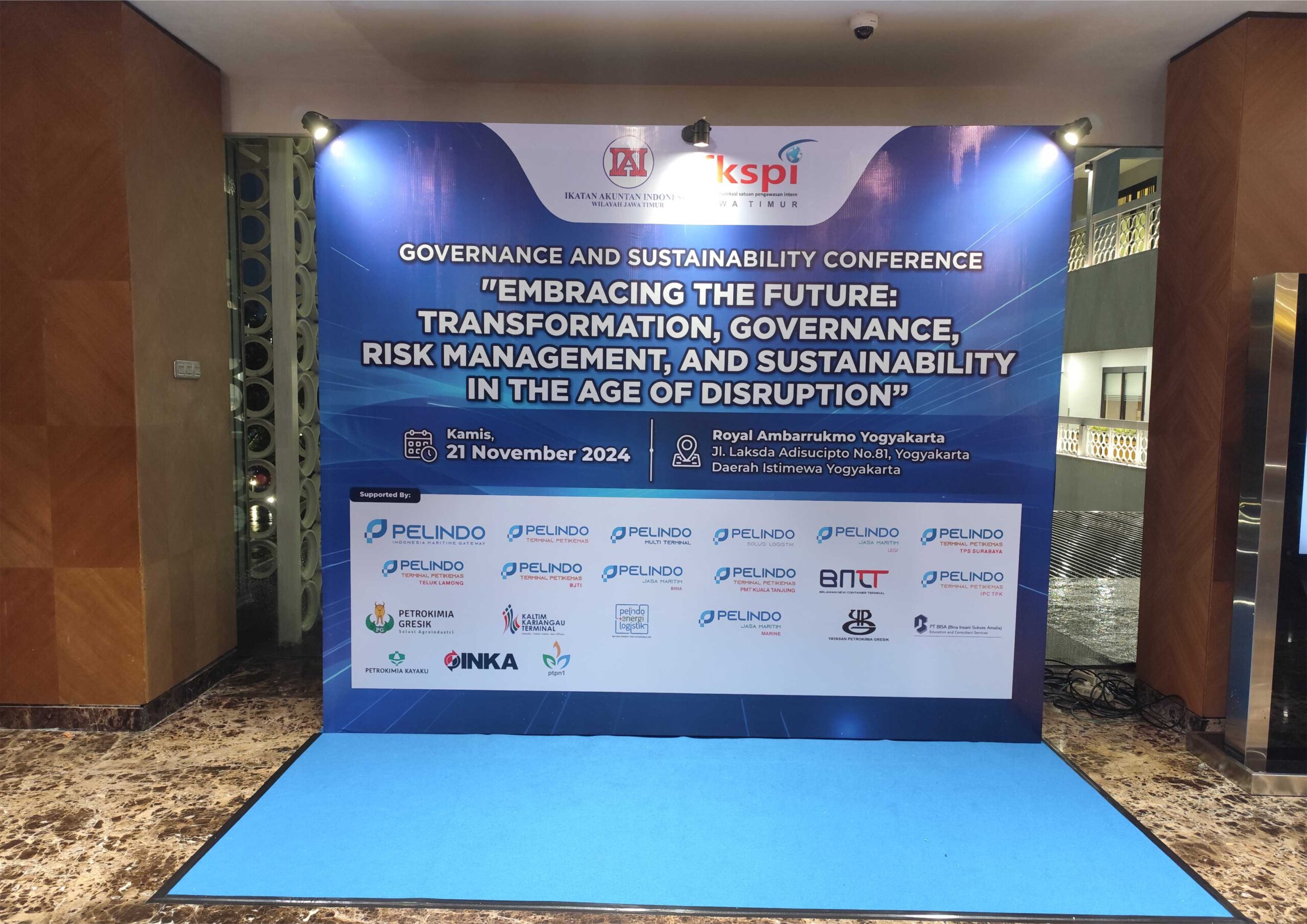 Backdrop Photobooth Event IAI