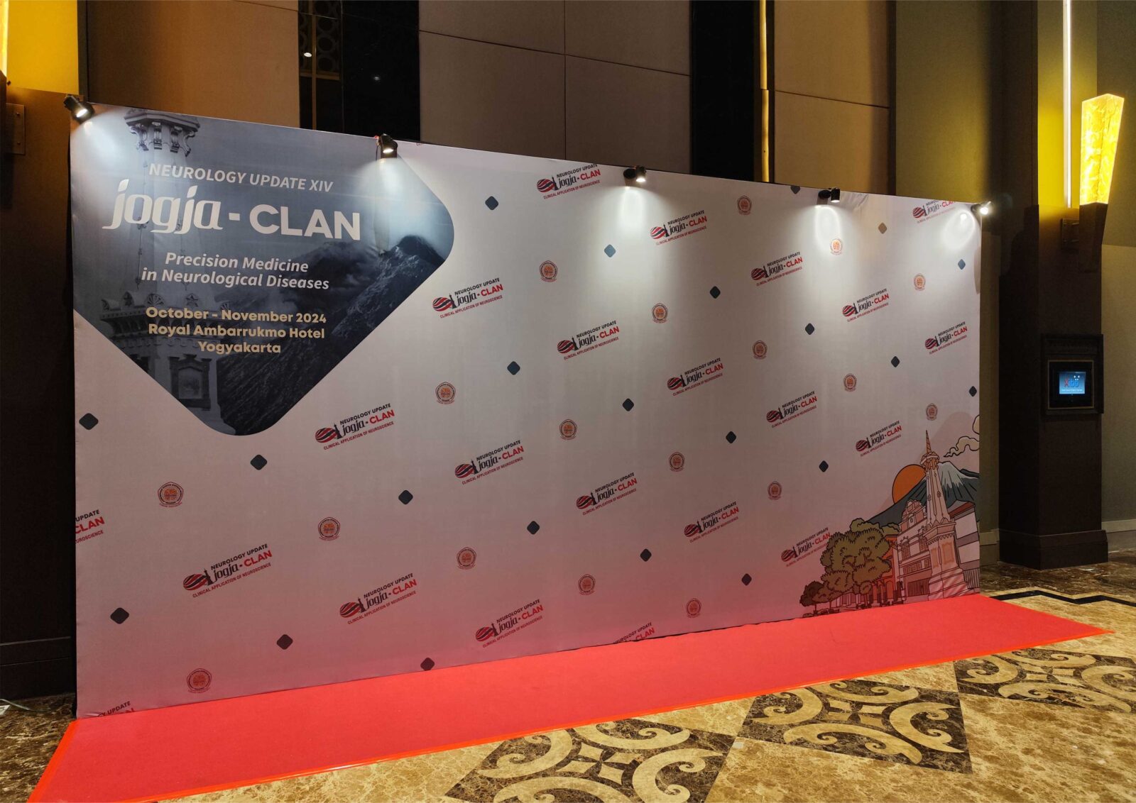 Jasa Backdrop untuk Dekorasi Event di Jogja