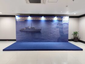 Backdrop Yayasan Pangsar Soedirman