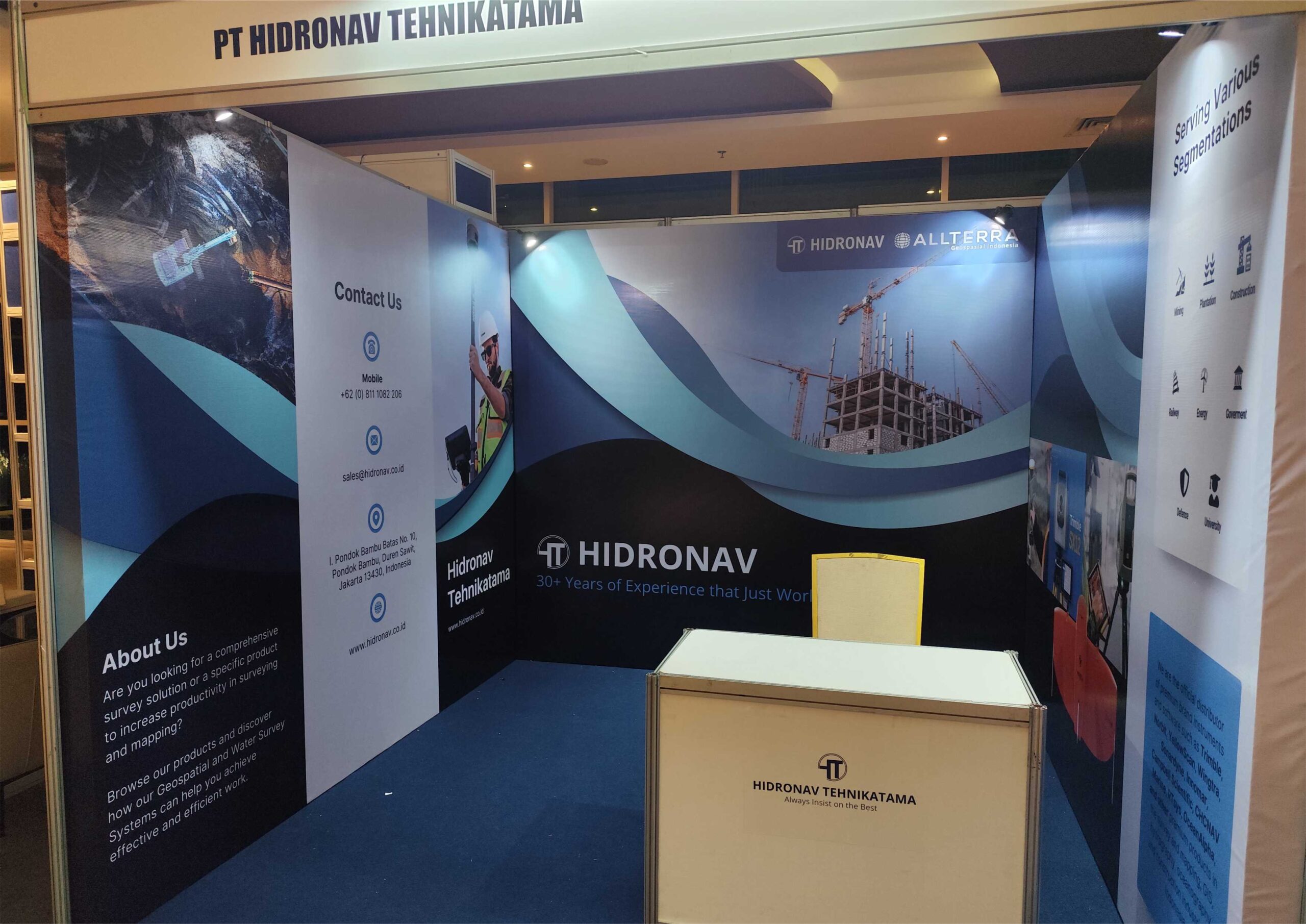 Hidronav Backdrop Booth R8 Event Jogja