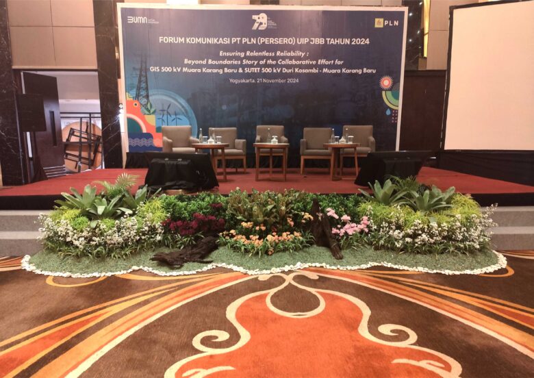 Mini Garden Panggung Event di Hotel