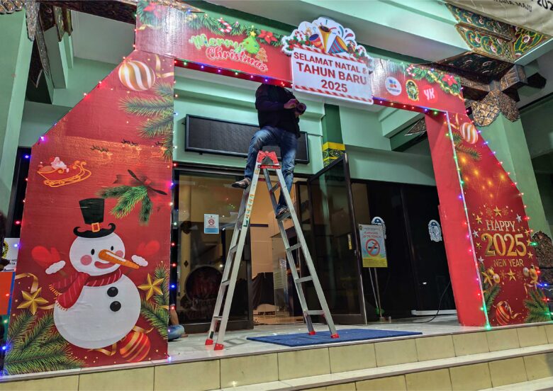 MPP Dekorasi Natal dan Tahun Baru
