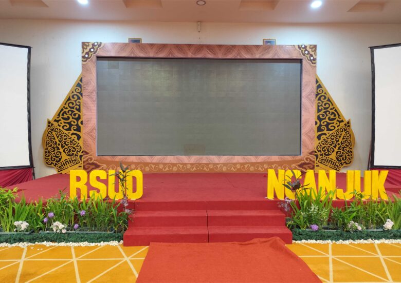 RSUD Dekor Backdrop Frame LED Event