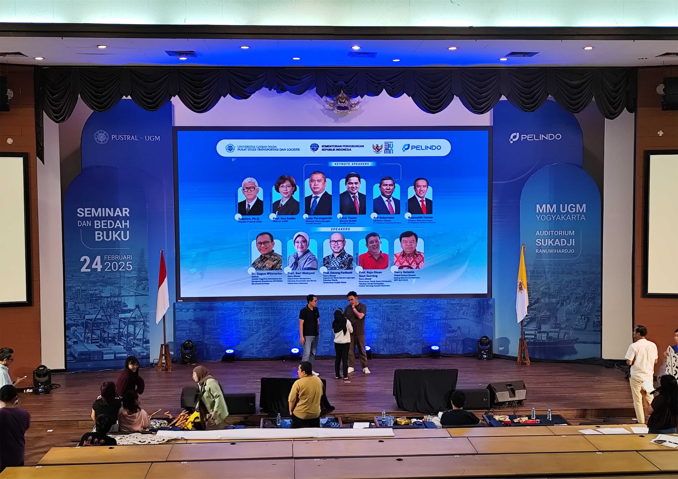 Jasa Backdrop Jogja by Devilo Arts 100 Dekorasi Videotron Event Pelindo 01