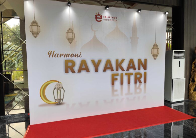 Jasa Backdrop Syawalan Event Jogja