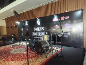 Press Conference FF Backdrop Jogja