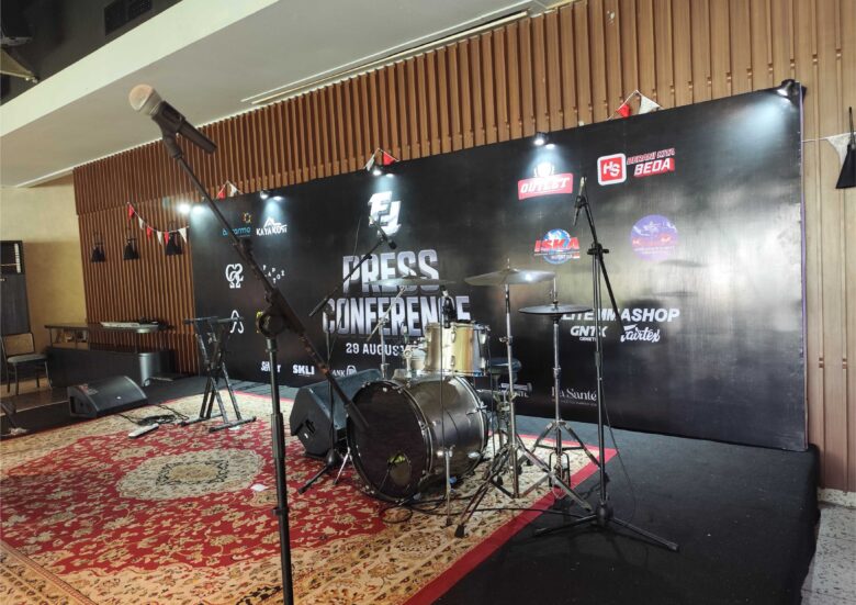 Press Conference FF Backdrop Jogja
